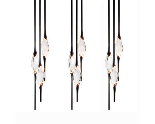 Основное фото Светильник подвесной Delight Collection Pezzo OM82113-9 pearl black: Купить в Интернет магазин освещения GCSVET.RU