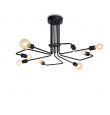 Люстра потолочная Ideal lux TRIUMPH PL8 NERO 242378