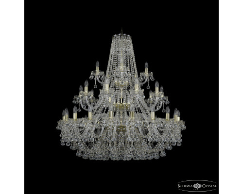Основное фото Люстра подвесная Bohemia Ivele Crystal 1409/20+10+5/400/3d G: Купить в Интернет магазин освещения GCSVET.RU