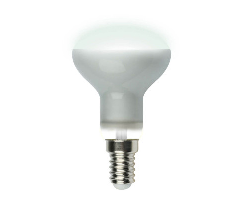 Основное фото Светодиодная лампочка Uniel SKY R LED-R50-6W/NW/E14/FR PLS02WH картон: Купить в Интернет магазин освещения GCSVET.RU