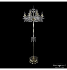 Напольный светильник Bohemia Ivele Crystal 1402T2/8+4/195-165 G