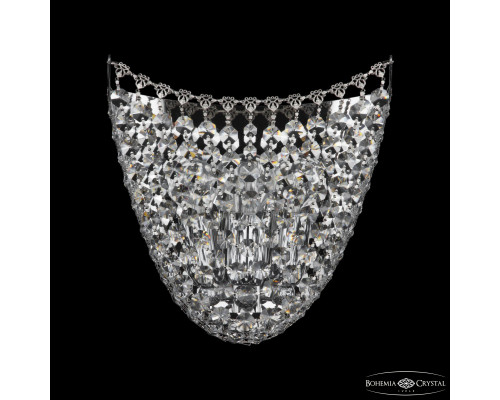 Основное фото Светильник настенный Bohemia Ivele Crystal 77071B/22 Ni: Купить в Интернет магазин освещения GCSVET.RU