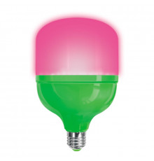 Фитолампа для растений (UL-00006261) Uniel E27 20W матовая LED-M80-20W/SPSB/E27/FR PLS55GR