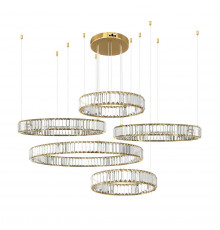 Люстра подвесная Loft IT Crystal ring 10135/5 Gold