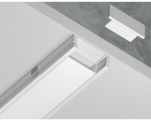 Дополнительное фото Алюминиевый накладной профиль Ambrella Light Alum Profile GP1700WH: Купить в Интернет магазин освещения GCSVET.RU