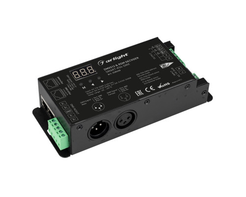 Основное фото Декодер Arlight Smart-K56-DMX (230V, 3x1.5A, XLR3, 2.4G) 028450: Купить в Интернет магазин освещения GCSVET.RU