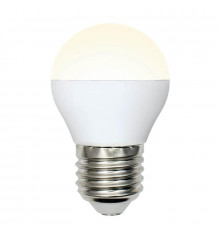 Светодиодная лампочка Uniel Multibright G LED-G45-6W/WW/E27/FR/MB PLM11WH картон