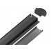 Дополнительное фото Алюминиевый встраиваемый профиль Ambrella Light Alum Profile GP1001BK/BK: Купить в Интернет магазин освещения GCSVET.RU