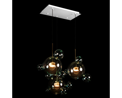 Дополнительное фото Люстра подвесная Loft IT Bolle 2027-S3 Blue: Купить в Интернет магазин освещения GCSVET.RU