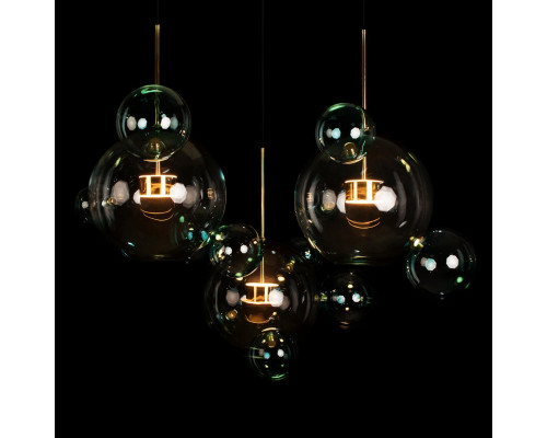 Дополнительное фото Люстра подвесная Loft IT Bolle 2027-S3 Blue: Купить в Интернет магазин освещения GCSVET.RU