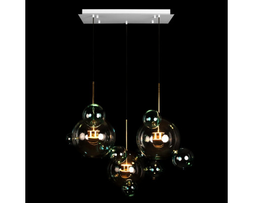 Дополнительное фото Люстра подвесная Loft IT Bolle 2027-S3 Blue: Купить в Интернет магазин освещения GCSVET.RU