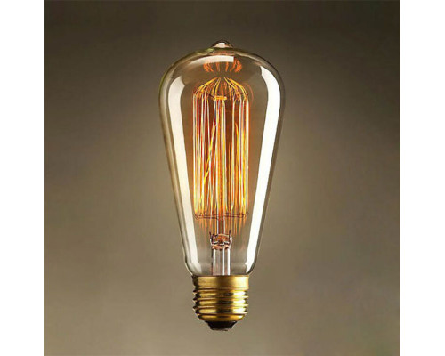 Дополнительное фото Ретро лампа Loft IT E27 40W прозрачная 6440-SC: Купить в Интернет магазин освещения GCSVET.RU