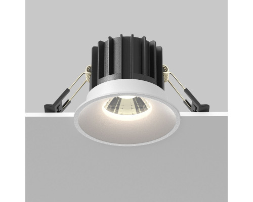 Дополнительное фото Светильник встраиваемый Maytoni Round DL058-12W-DTW-W: Купить в Интернет магазин освещения GCSVET.RU
