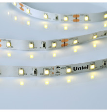 Лента светодиодная Uniel ULS-M11-2835-60LED/m-8mm-IP20-DC12V-4,8W/m-5M-4000K PROFI катушка в герметичной упаковке