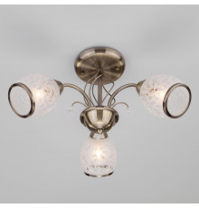 Люстра потолочная Eurosvet 30026/3 античная бронза