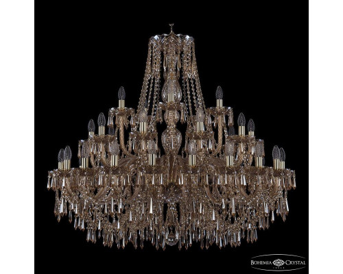 Основное фото Люстра подвесная Bohemia Ivele Crystal 1403/20+10+5/400 G M721: Купить в Интернет магазин освещения GCSVET.RU