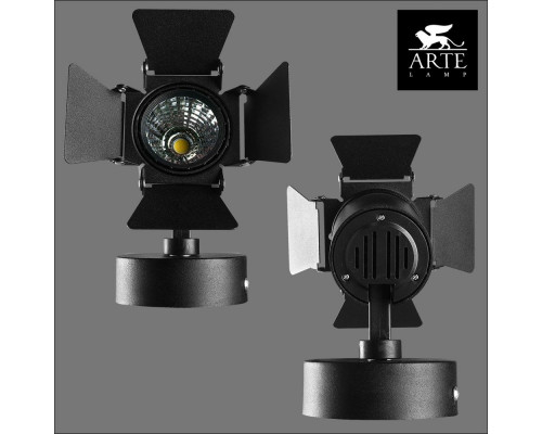Дополнительное фото Светодиодный Светильник спот Arte Lamp Track Lights A6709AP-1BK: Купить в Интернет магазин освещения GCSVET.RU