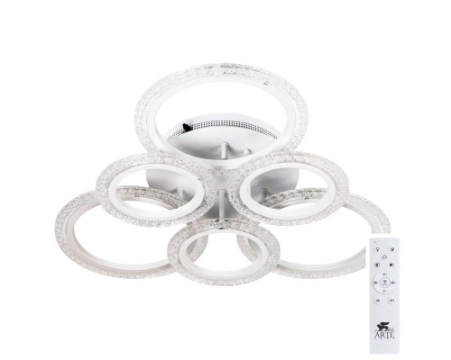 Дополнительное фото Люстра потолочная LED Arte Lamp Camelia A2533PL-60WH: Купить в Интернет магазин освещения GCSVET.RU