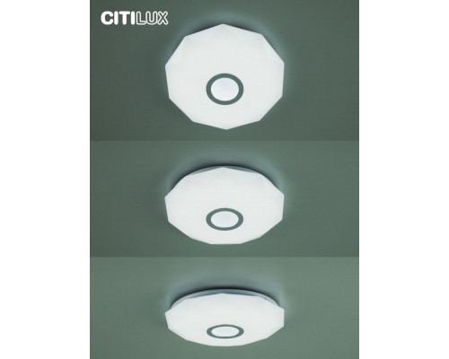 Дополнительное фото Люстра потолочная Citilux Диамант Смарт CL713A30G: Купить в Интернет магазин освещения GCSVET.RU