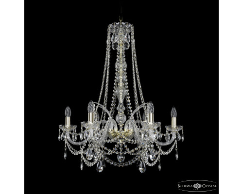 Основное фото Люстра подвесная Bohemia Ivele Crystal 1411/6/240/h-83 G: Купить в Интернет магазин освещения GCSVET.RU