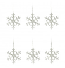 Светодиодная гирлянда Uniel занавес Снежинки-1 (UL-00007336) синий ULD-E1503-072/DTA Blue IP20 Snowflakes-3