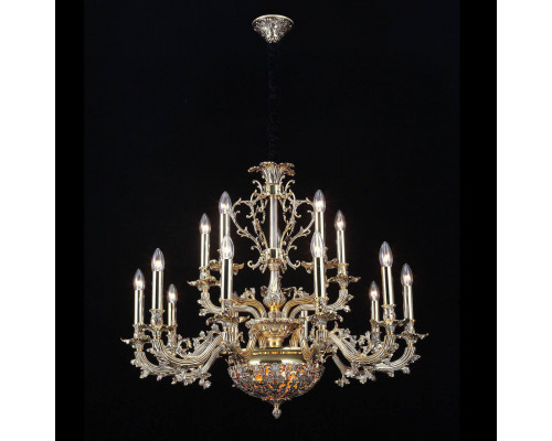 Дополнительное фото Люстра подвесная Lucia Tucci Firenze 1780.15.3 Antique Gold: Купить в Интернет магазин освещения GCSVET.RU