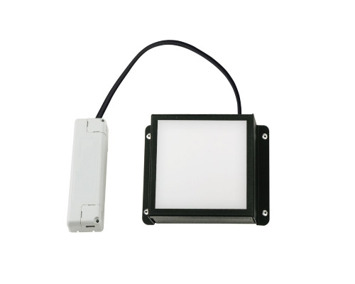 Основное фото Светильник встраиваемый Uniel ULP-0808 7W/4000К IP40 GRILYATO BLACK UL-00011899: Купить в Интернет магазин освещения GCSVET.RU