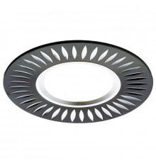 Светильник встраиваемый Ambrella Light Classic A507 BK/AL