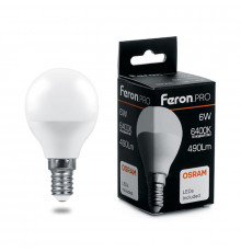Светодиодная лампочка Feron LB-1406 38067
