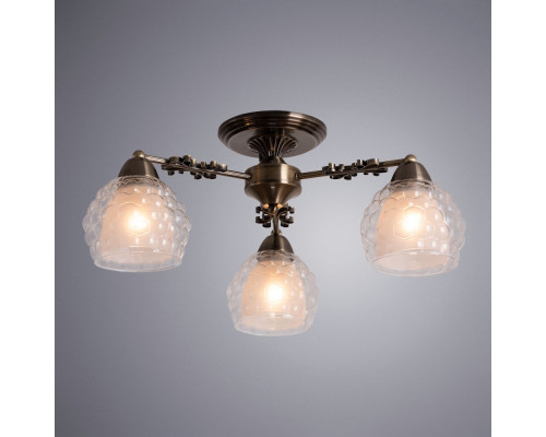 Дополнительное фото Люстра потолочная Arte Lamp Malina A7695PL-3AB: Купить в Интернет магазин освещения GCSVET.RU