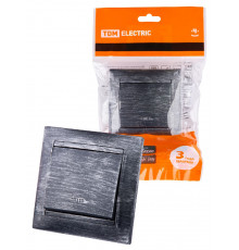 Выключатель одноклавишный с подсветкой Лама TDM Electric SQ1815-0646