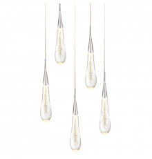 Светильник подвесной Delight Collection Pour P98036-5 silver