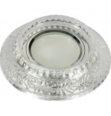 Светильник встраиваемый Fametto Luciole DLS-L105 GU5.3 CHROME/CLEAR UL-00000356