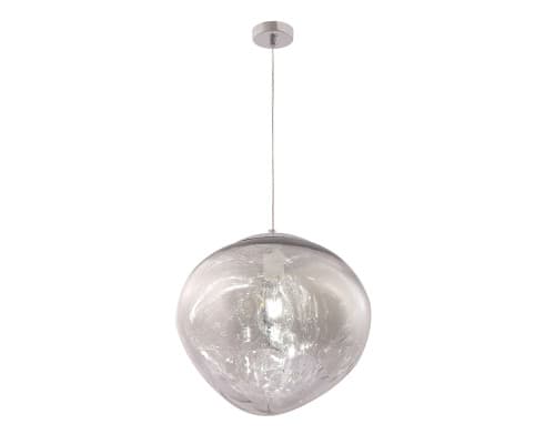 Основное фото Светильник подвесной Crystal Lux MALAGA SP1 D360 CHROME: Купить в Интернет магазин освещения GCSVET.RU