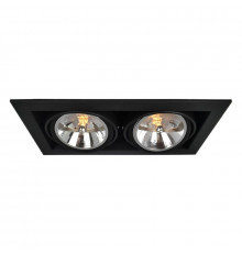 Светильник встраиваемый Arte Lamp Cardani A5935PL-2BK