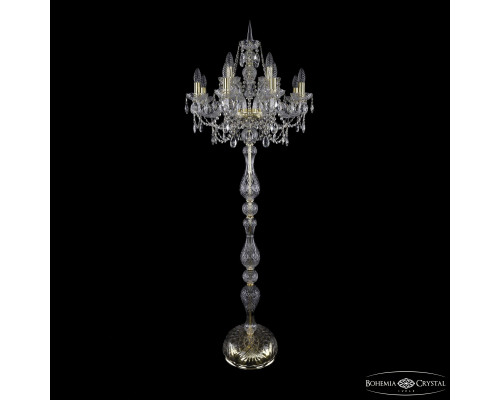 Основное фото Напольный светильник Bohemia Ivele Crystal 1411T1/8+4/195-170 G: Купить в Интернет магазин освещения GCSVET.RU
