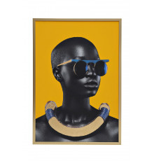 Настенный декор (картина) Африканка-1 Garda Decor 89VOR-AFRICAN GIRL1