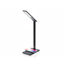 Лампа настольная с беспроводной зарядкой и USB портом Ambrella Light Desk DE582