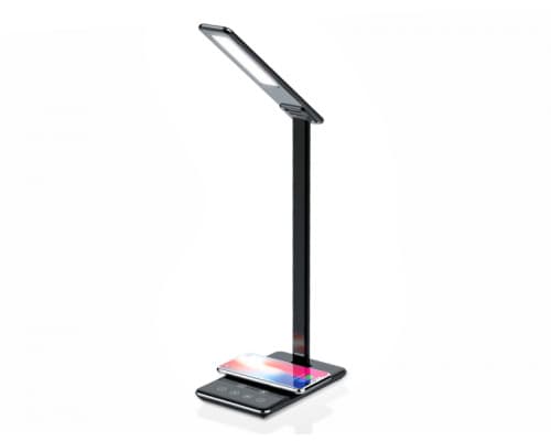 Основное фото Лампа настольная с беспроводной зарядкой и USB портом Ambrella Light Desk DE582: Купить в Интернет магазин освещения GCSVET.RU