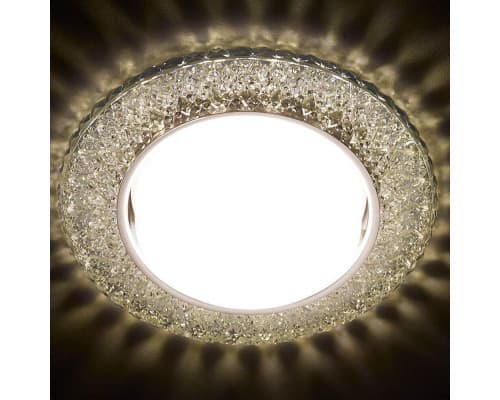 Дополнительное фото Светильник встраиваемый LED Ambrella Light GX53 LED G298 CL/CLD: Купить в Интернет магазин освещения GCSVET.RU