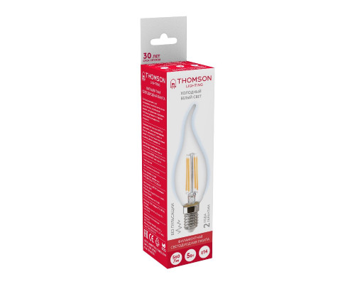 Дополнительное фото Светодиодная лампочка Thomson Tail Candle TH-B2335: Купить в Интернет магазин освещения GCSVET.RU