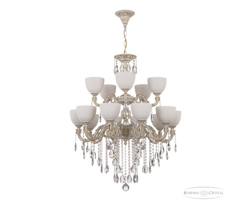 Дополнительное фото Люстра подвесная Bohemia Ivele Crystal AL79101/10+5/250/2D B WMG P1 U Line: Купить в Интернет магазин освещения GCSVET.RU