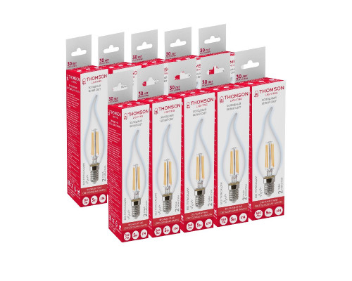 Дополнительное фото Светодиодная лампочка Thomson Tail Candle TH-B2335: Купить в Интернет магазин освещения GCSVET.RU