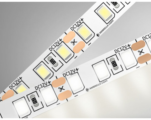 Основное фото Лента светодиодная Ambrella Light LED Strip 12В 2835 9,6Вт/м 4500K 5м IP20 GS1102: Купить в Интернет магазин освещения GCSVET.RU