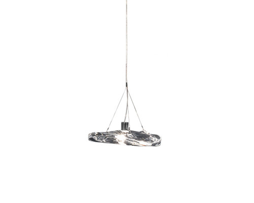 Основное фото Светильник подвесной DeLight Collection Manta 2049P/D200 silver/clear: Купить в Интернет магазин освещения GCSVET.RU