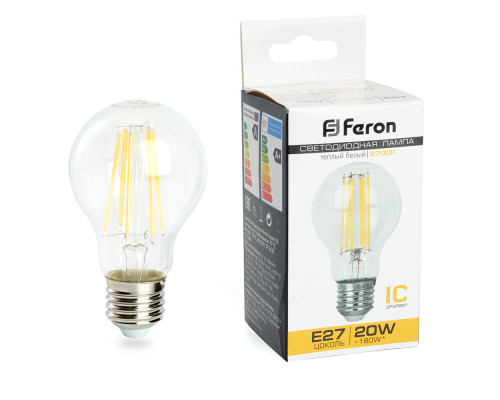 Основное фото Светодиодная лампочка Feron LB-620 38245: Купить в Интернет магазин освещения GCSVET.RU