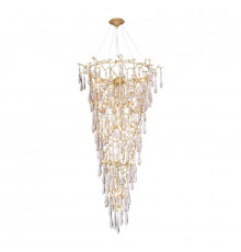 Люстра подвесная Crystal Lux Reina SP34 D1200 Gold Pearl