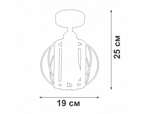 Дополнительное фото Светильник потолочный Vitaluce V2852-1/1PL: Купить в Интернет магазин освещения GCSVET.RU
