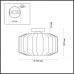 Дополнительное фото Светильник потолочный Odeon Light BINGA 4746/1C: Купить в Интернет магазин освещения GCSVET.RU