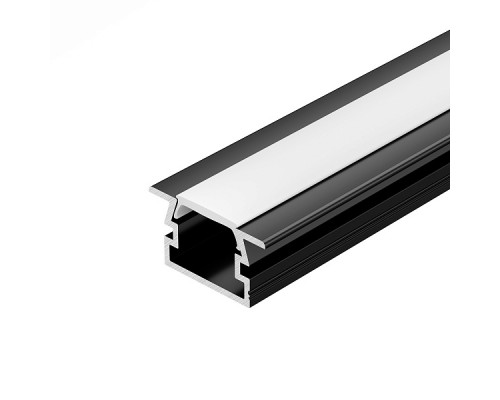 Основное фото Профиль Arlight PDS-FS-2000 ANOD BLACK 040734: Купить в Интернет магазин освещения GCSVET.RU